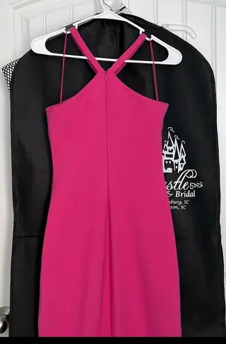 Likely Lively Crossover Halter Dress