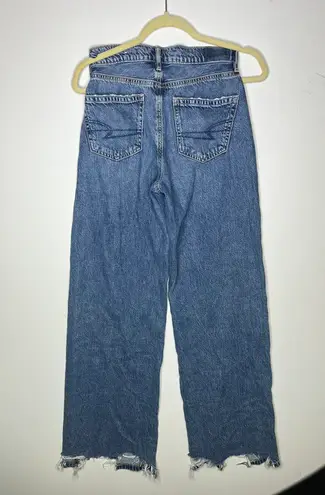 American Eagle Outfitters High Rise Baggy Wide Leg Jeans