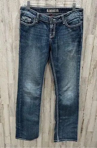 BKE Buckle Madison Boot Cut Low Rise Western Jeans Long