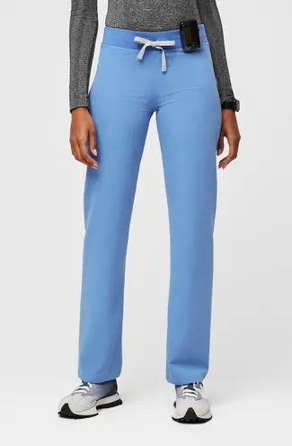 FIGS - Livingston Basic Scrub Pants Ceil Blue Medical Nurse Doctor