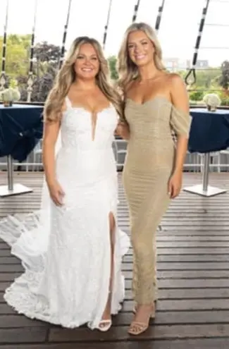 Gold Formal Miss Circle Dress