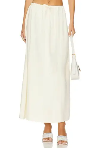 We Wore What Long skirt in Antique White Size Small