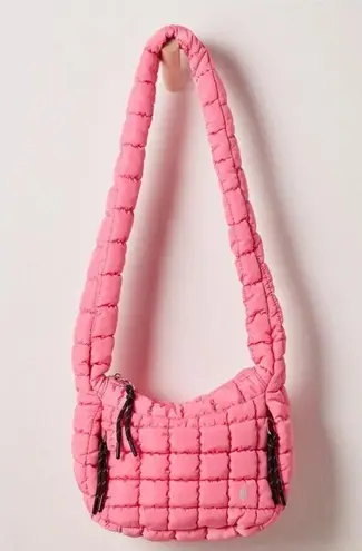 NWT Free People FP Movement Quilted Mini Carryall Sling