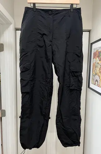 Black Athletic Pants Cargo Size M