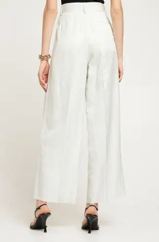 Salvatore Ferragamo Authentic Size EU 50 Viscose Cream Dress Pants