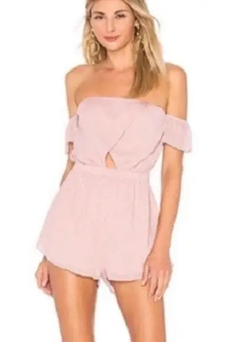 by the way. Revolve Star Cutout Off Shoulder Romper