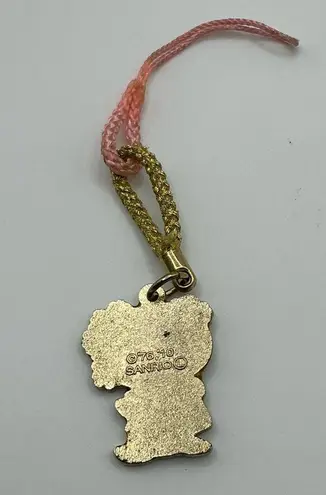 Sanrio Hello Kitty Japan Kyoto limited Maiko Sapphire Birthstone cellphone charm Pink