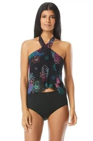 Coco reef NWT Cascade Underwire Crop Tankini Top Color Pink Bra Size: 32C