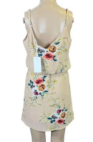 Grace Karin Womens Blouson Dress Sleeveless Floral Print Short Length Small