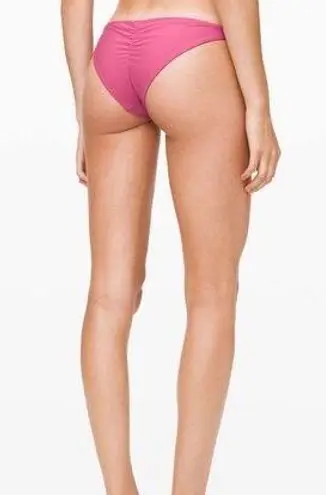 Lululemon NWT  Sun Soaker Cheeky Low Rise Bottom in Moss Rose