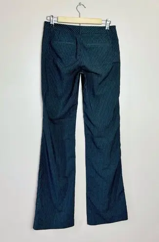New York And Company Gray Pinstripe NY&Co Trousers Size 0 TALL EUC