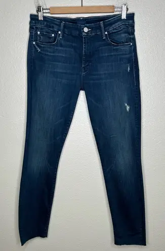 Mother The Looker jeans Dark Graffiti 30 Blue