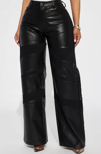 FashioNova Faux Leather Pants