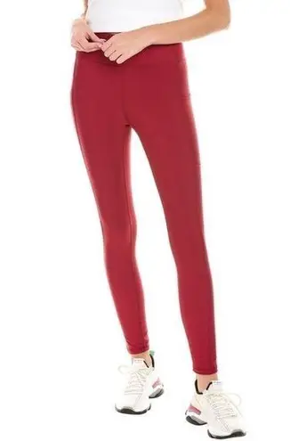 Johnny Was Calme By Womens Endurance High Waist scarlet Leggings