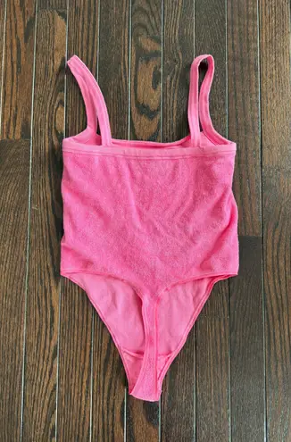 SKIMS Pink Bodysuit