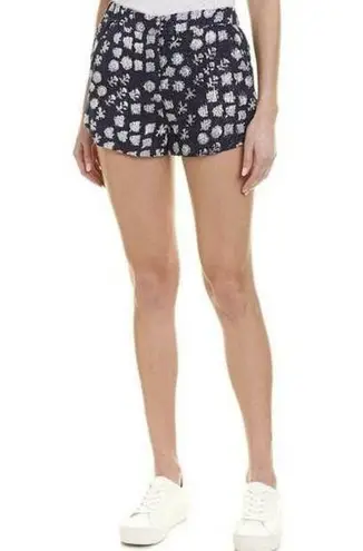 ALC Frank A.L.C Hamill Floral Print Storm Blue Shorts