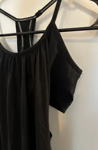 Lululemon Black Tank With Built-In Bra