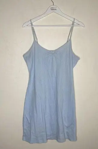 PINK K Kmart Blue Lightweight Knit Mini Pajama Dress Size Medium