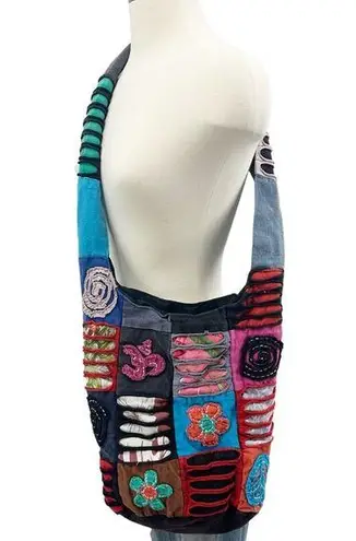 Vintage Y2K Boho Wearable Art Bag