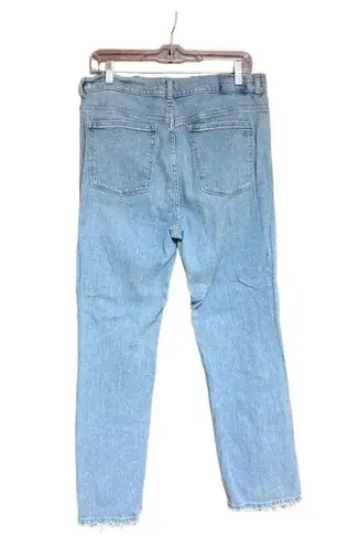 DL1961 DL Vintage Patti Straight Jeans in Powder Mixed Size 31