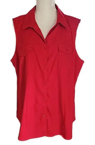 Est. 1946  Button Down Tank Top, Blouse Women's 18/20W. - Image 1