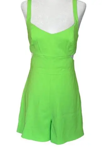 Jay Godfrey Amelia Romper in Green 4 Womens Coord Short Set