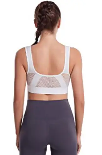 Seamless Comfortable Sports Bralette for Yoga Gym Workout Bra Top White 2XL Size 2X