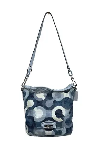 Coach  Kristin Graphic Op Art Hobo Handbag #B1069-14860