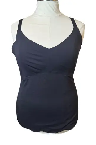 Honeylove Shapewear Womens 4X Black LiftWear Cami Tank Top Wireless Slimming