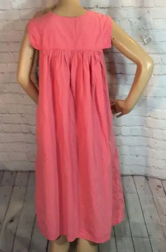 Vintage Jumper Dress w/Embroidered Floral … Size undefined