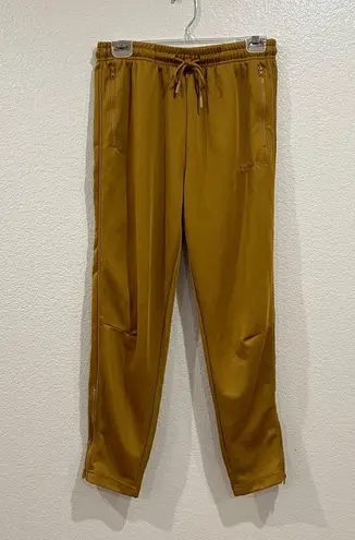 Urban Outfitters Standard Cloth Mustard Tapered Track Pants Size Medium Yellow
