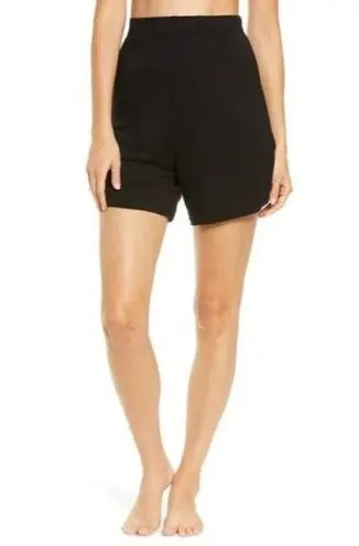 SKIMS Onyx Black Pull On Sleep Shorts 4X