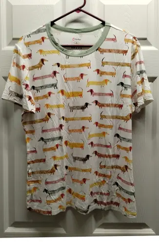 PatPat NWT Women's Size XL Dachshund Wiener Dog Shorts & T