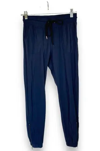 Zyia  Active Navy Blue Jogger Pants Size XXS Athleisure Lounge Comfort