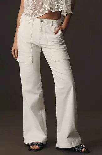 Pilcro Utility Bootcut Pants, Cloud White - NWT, size 29