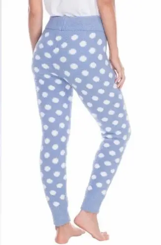 Honeydew Small Womens Super Soft Lounge Polka Dots Leggings Pajama Pants NEW Blue