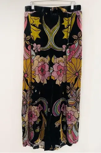 Johnny Was velvet easy pull on pants NEW