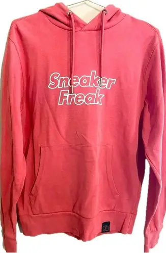 Sneaker Freak Hoodie Red Pullover Sweatshirt Like New Size S