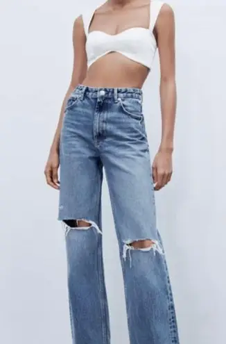 ZARA Wide Leg Jeans