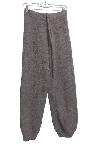SKIMS Cozy Knit Jogger Smoke Gray Knit Loungewear Boucle S/M