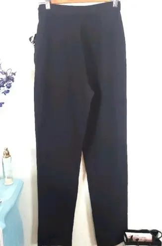 State of Claude Montana Cigarette pant ( taught Mqueen) Italian made nwt 80ās Black Size 4