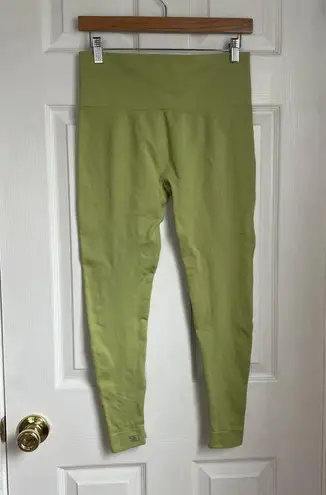 Set Active Sculptflex Seamless High Rise Leggings Kiwi Green Color Size L