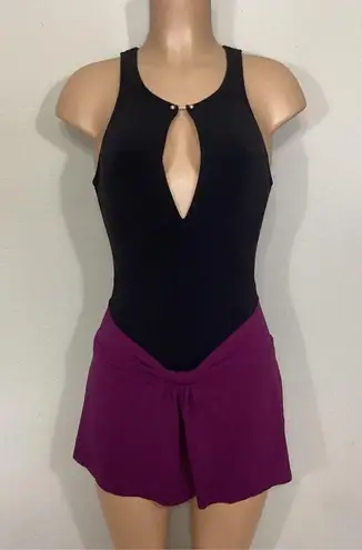 Robin Piccone New. plum swimsuit coverup skirt. Retails $119. Small - Image 1