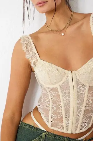 Urban Outfitters Out From Under Butterfly Corset Top