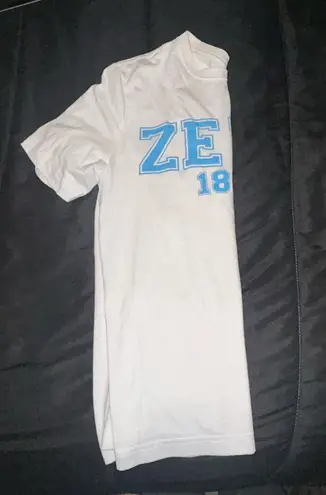 White Zeta Tau Alpha T