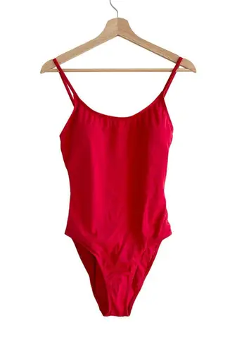 ANDIE Swim The Amalfi Eco Nylon One Piece in Cherry Red XL Tall NWT