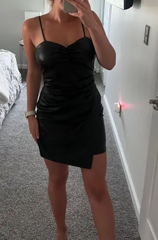 ZARA Leather Dress