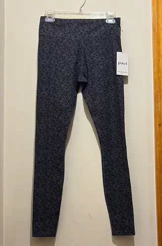 PACT NWT Fair Trade Black and Gray Women’s Leggings Size Small
