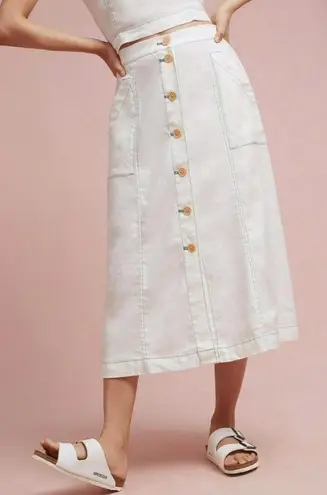 Anthropologie Akemi + Kin Riverine Midi Skirt