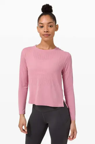 Lululemon Train To Be LS Top Sz L